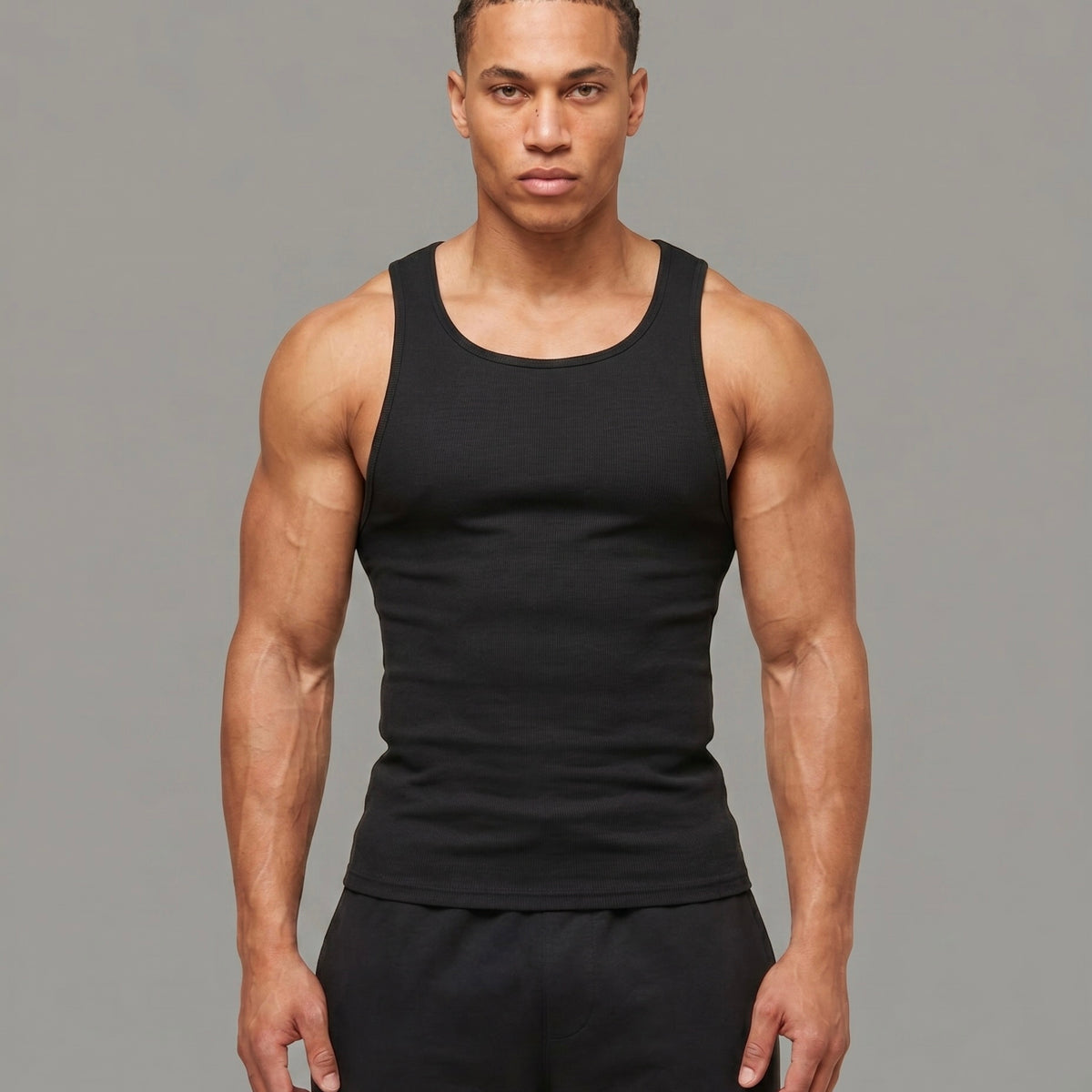Débardeur Sculpt — Lot de 3 (2 noirs + 1 blanc)